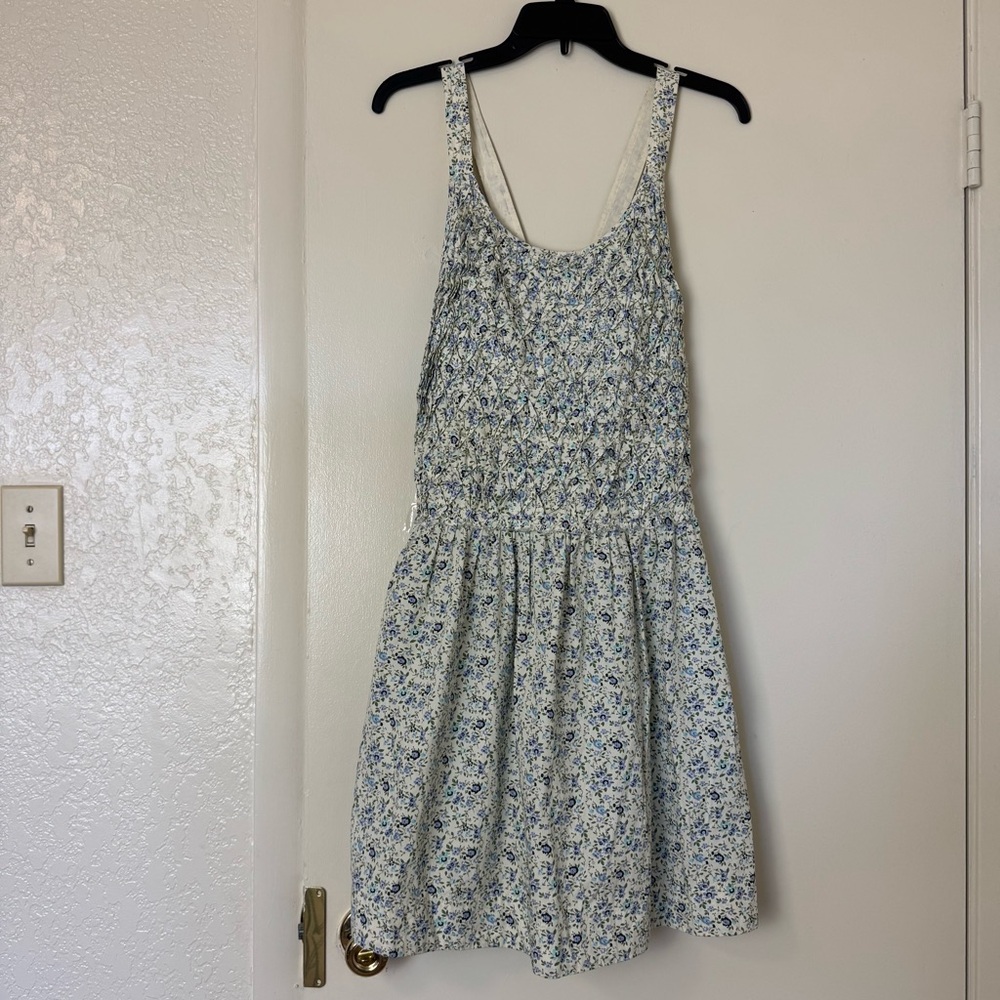 Free People Women's Petunia Mini Dress Tea Combo Floral NWT Size L - Picture 2 of 8